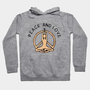 Peace and Love Hoodie